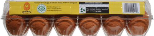 Amish Country Cage-Free Large Brown Organic Eggs Perspective: back