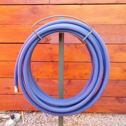 Yard Butler Free Standing Hose Hanger - Green Perspective: back