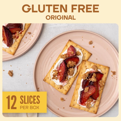 Wasa Original Gluten-Free Oven-Baked Non-GMO Crispbread Crackers Perspective: back