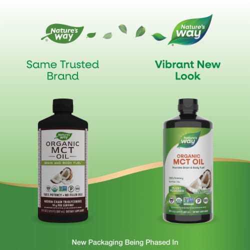 Nature's Way Organic MCT Oil Perspective: back