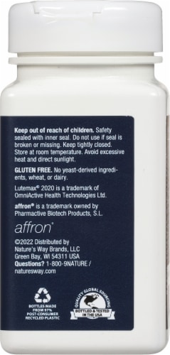 Nature's Way® Refresh and Recharge Softgels Perspective: back