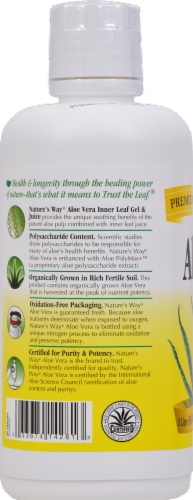 Nature's Way Aloe Vera Gel and Juice Perspective: back