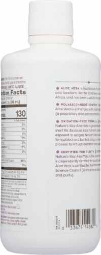 Nature's Way® Aloe Vera Wild Berry Flavor Gel and Juice Perspective: back