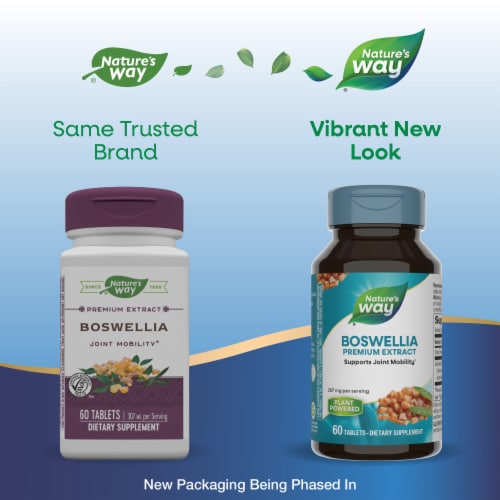 Nature's Way® Boswellia Tablets 307mg Perspective: back