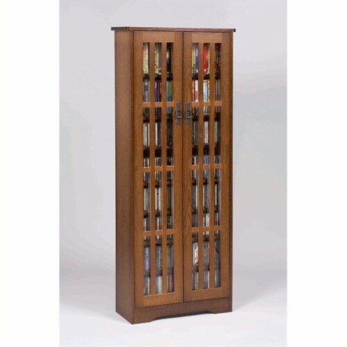 Tall Cd Dvd Media Storage Cabinet