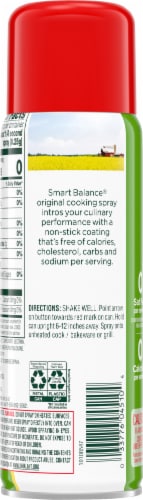Smart Balance Non-Stick Cooking Spray Perspective: back