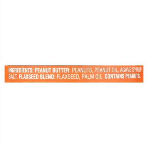 Earth Balance Crunchy Natural Peanut Butter and Flaxseed Perspective: back