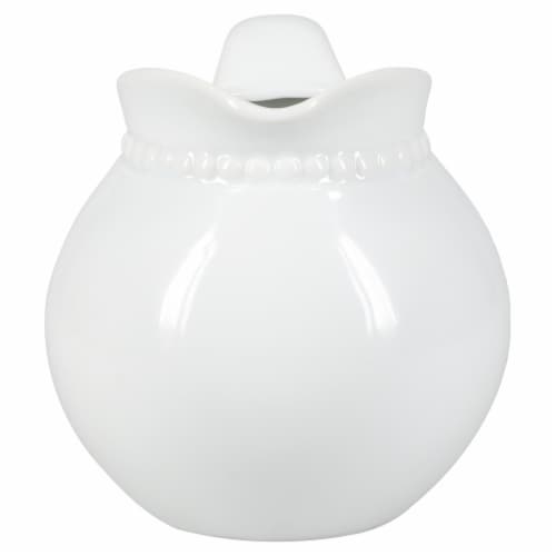 BIA Cordon Bleu Porcelain Beaded Covered Sugar Bowl and Creamer Set Perspective: back