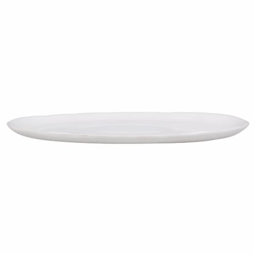 BIA Cordon Bleu Serene Oval Serve Platter - Crème Perspective: back