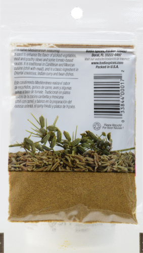 Badia® Ground Cumin Perspective: back