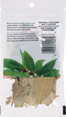 Badia® Whole Bay Leaves Perspective: back
