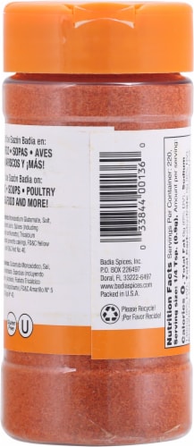 Badia® Sazon with Coriander & Annatto Perspective: back