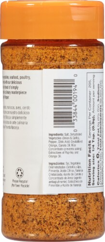 Badia® Orange Pepper Seasoning Perspective: back