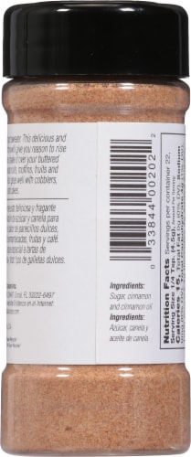 Badia® Cinnamon Sugar Perspective: back