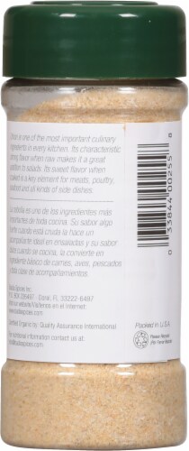 Badia Organic Onion Powder Perspective: back