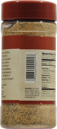 Longhorn® Steakhouse Grill Seasoning Perspective: back