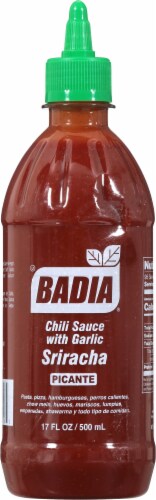 Sauce Chili Sriracha Perspective: back