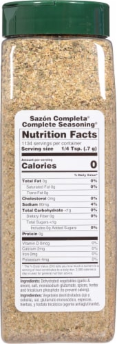 Badia® Complete Seasoning Perspective: back
