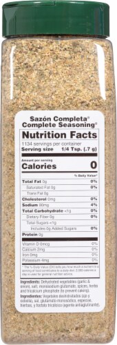 Badia® Complete Seasoning® Perspective: back