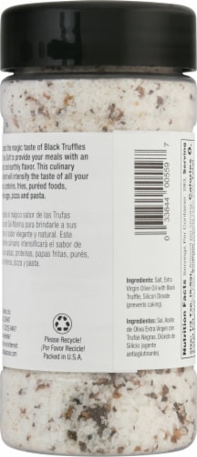 Badia® Black Truffle Sea Salt Perspective: back