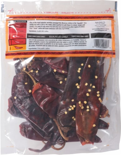 Badia® Guajillo Chili Peppers Perspective: back