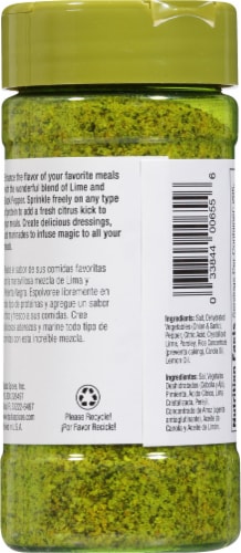 Badia® Lime Pepper Seasoning Perspective: back