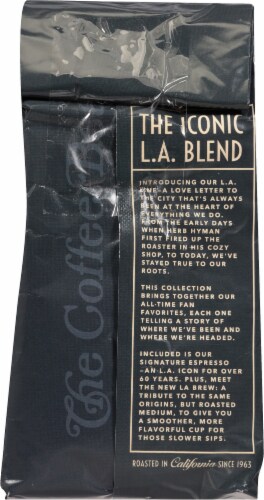 The Coffee Bean & Tea Leaf™ L.A. Espresso Dark Roast Ground Coffee Bag Perspective: back