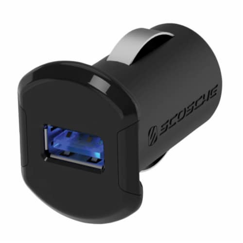 Scosche® ReVolt™ 12W USB Car Charger - Black Perspective: back