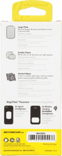 Scosche Magic Mount Replacement Kit - Black Perspective: back
