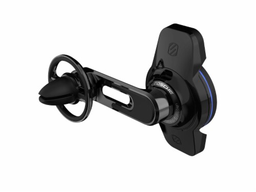 Scosche MagicGrip FreeFlow Auto-Grip Wireless Charging Vent Mount - Black Perspective: back