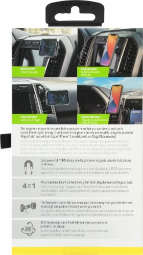 Scosche MagicMOUNT Pro Gen 2 MagSafe Offset Dash Vent 4-in-1 Phone Mount Perspective: back