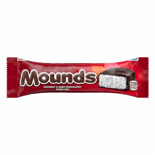 MOUNDS Coconut and Dark Chocolatey Candy Bar Perspective: back