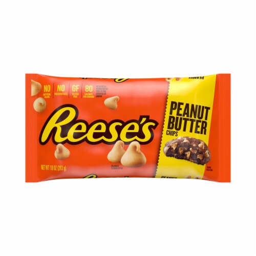 REESE'S Peanut Butter Baking Chips Bag Perspective: back