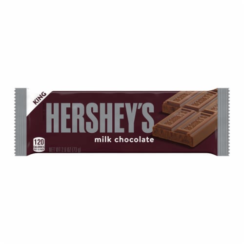 HERSHEY'S Milk Chocolate King Size Candy Bar Perspective: back