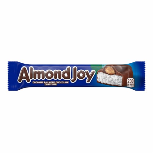 ALMOND JOY Coconut and Almond Chocolate Candy Bar Perspective: back