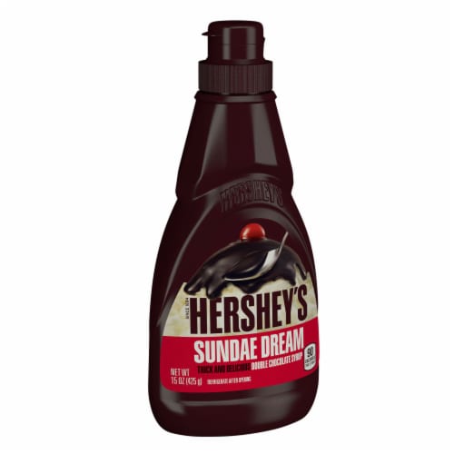 Hershey's Sundae Dream Double Chocolate Syrup Perspective: back