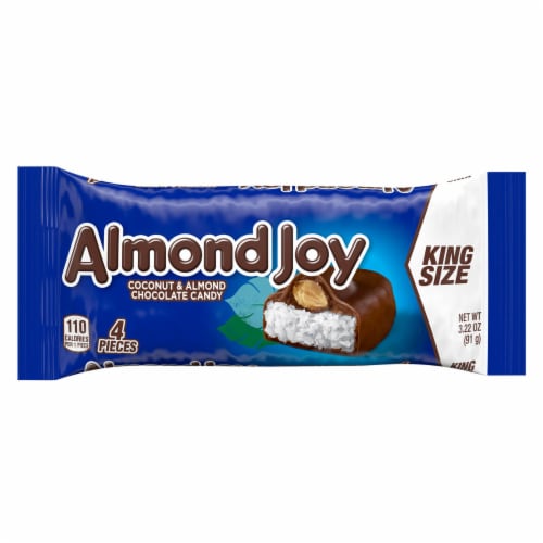 Almond Joy Candy Bar King Size Perspective: back