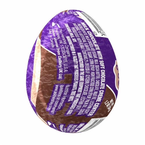 CADBURY CREME EGG Milk Chocolate Easter Candy Perspective: back