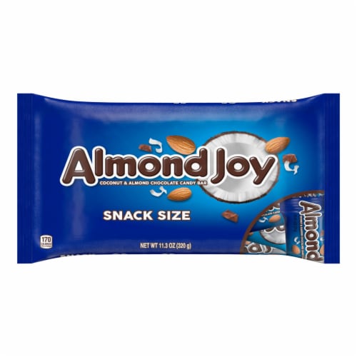 ALMOND JOY Coconut and Almond Chocolate Candy Bag Perspective: back