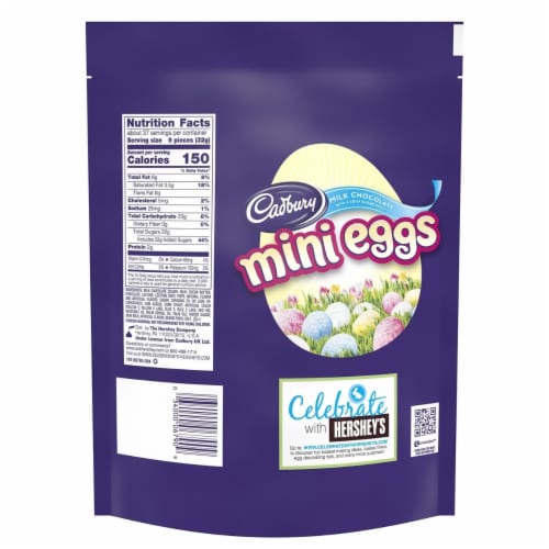 Cadbury Mini Egg Easter Milk Chocolate Candy (42 Ounce) Perspective: back