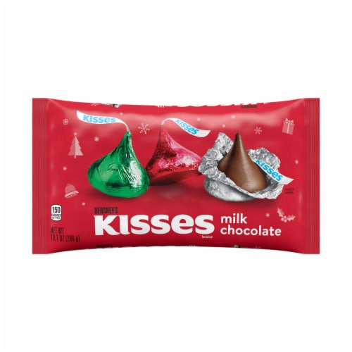 HERSHEY S KISSES Milk Chocolate Christmas Candy Bag 10.1 oz Fry s Food Stores