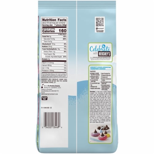Hershey's Easter Pastel Milk Chocolate Kisses (52 Ounce, 310 pcs.) Perspective: back