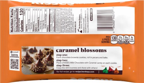 Hershey's Holiday Caramel Kisses Perspective: back