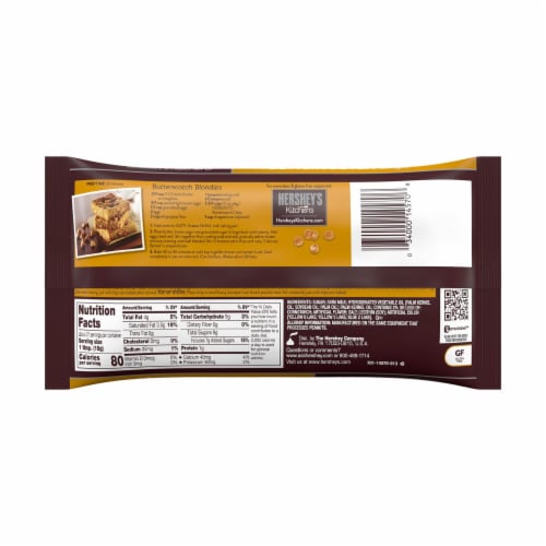 Hershey's Kitchens Butterscotch Chips Perspective: back