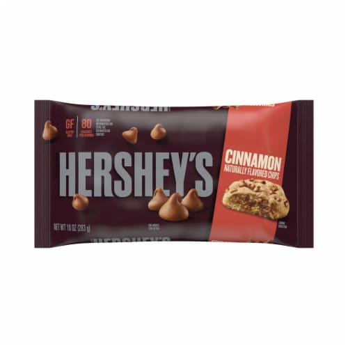 HERSHEY'S Cinnamon Baking Chips Bag Perspective: back