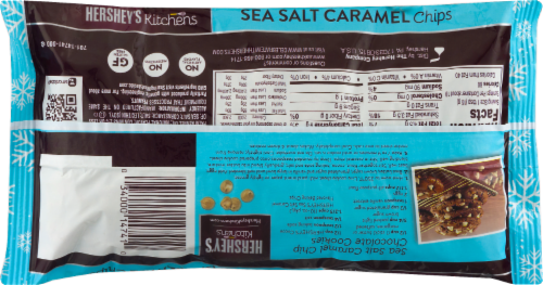 Hershey's Kitchens Sea Salt Caramel Chips Perspective: back