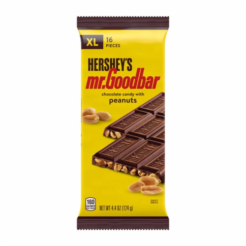 HERSHEY'S MR. GOODBAR Chocolate with Peanuts XL Candy Bar Perspective: back