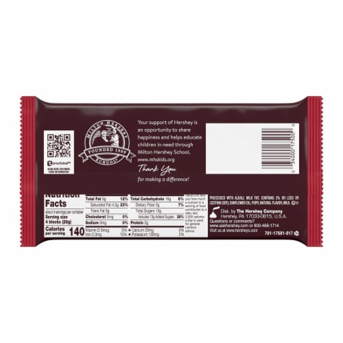 Hershey's XL Special Dark Chocolate Bar with Almonds, 4 oz Smith’s
