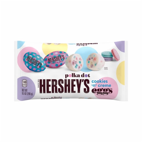 HERSHEY'S Cookies 'n' Creme Eggs Easter Candy Bag Perspective: back