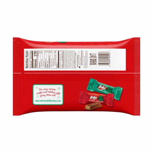 Kit Kat Miniatures Milk Chocolate Candy Perspective: back